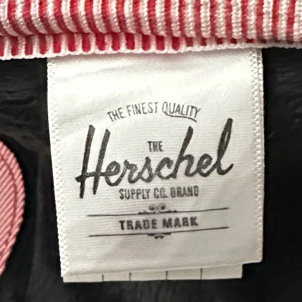 Herschel Supply Company Red and Navy Laptop Bag